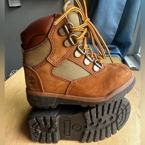 Timberland Kids Brown Suede Hiking Boots